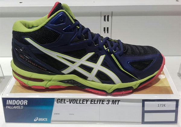 scarpe da volley alte